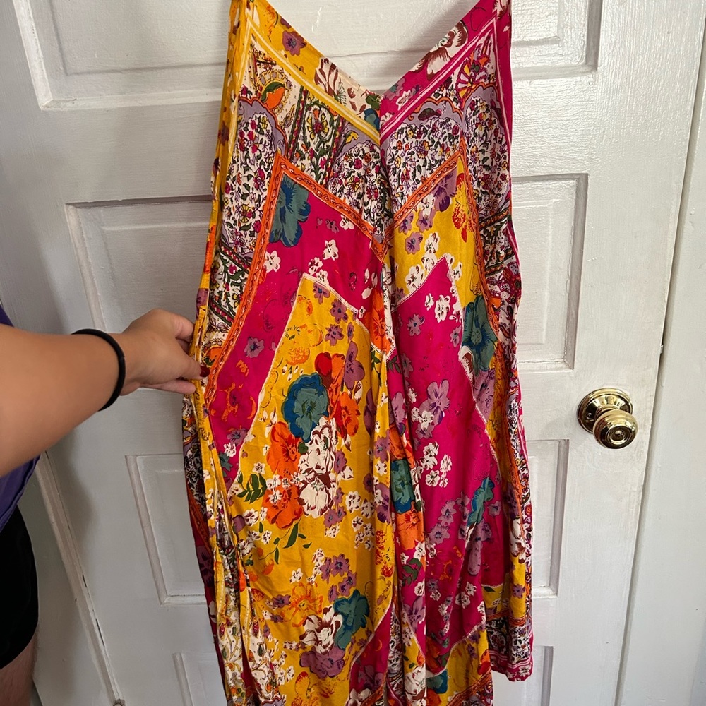 Anthropologie Multicolored MIDI Dress - Picture 4 of 5